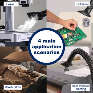 Công nghiệp dtf Khói Lọc cho bột loại bỏ và fume khai thác với hiệu quả cao HEPA lọc fume Lọc - Product Image 3