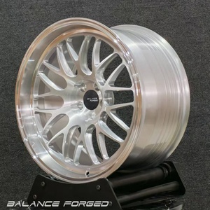 Rines Forjados ML10RT Deep Lip Classic Mesh Custom Offset de <span class=keywords><strong>18</strong></span>, 19 y 20 Pulgadas, 5x114.3, 5x120, 5x112 para BMW M3, Toyota GR86, Subaru BRZ - Product Image 1