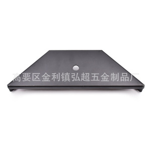 Support d'angle de lit HC-041 en fer plaqué noir, connecteur de meubles durable, style moderne et simple - Product Image 2