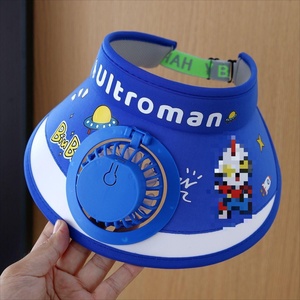 หมวกกันแดดสำหรับเด็กในฤดูร้อน พัดลมระบายอากาศ ป้องกันรังสียูวี หมวกเด็กสำหรับกิจกรรมกลางแจ้ง เดินป่า ตั้งแคมป์ - Product Image 6