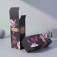 Caja de Cartón Kraft de Lujo con Logotipo Personalizado para Empaque de Productos de Cuidado de la Piel y Cosméticos