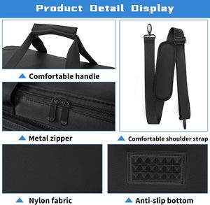 Sac <span class=keywords><strong>de</strong></span> transport extra large pour câbles et accessoires avec compartiments séparés, organiseur <span class=keywords><strong>de</strong></span> cordons DJ pour ordinateur portable, équipement DJ et instruments <span class=keywords><strong>de</strong></span> musique - Product Image 4