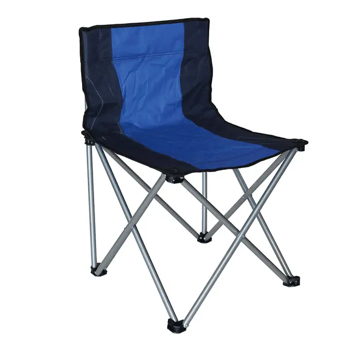 Al aire libre ligeros de Metal sin brazos portátil plegable campamento tienda silla de Camping