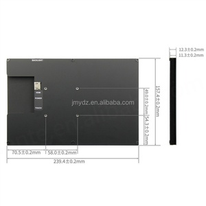 10.1-inch IPS Raspberry Pi HDMI 1280 * 800 Touchscreen LCD Display Raspberry Pi 3B+/4B USB Capacitive <b>Touch</b> - Product Image 4