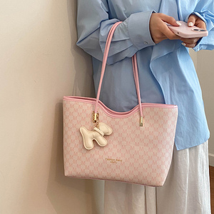 Sac fourre-tout en <span class=keywords><strong>cuir</strong></span> PU grande capacité JINZE3107 pour femme, avec une seule bandoulière, élégant et tendance, idéal pour le <span class=keywords><strong>travail</strong></span> et les trajets quotidiens - Product Image 4