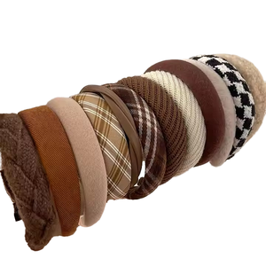 Diadema coreana retro a cuadros, accesorios de diseño francés sencillos y a la moda para mujer - Product Image 4