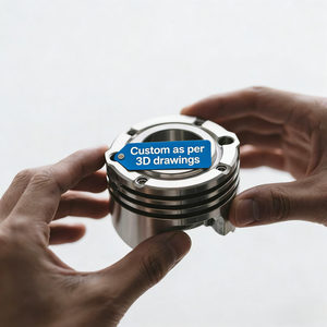 Prototipado Rápido de Piezas Automotrices de Alta Precisión CNC Personalizadas, Incluyendo Pistones de Aleación de Aluminio y Hierro Fundido - Product Image 3