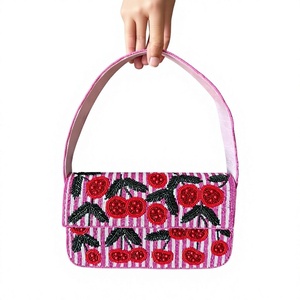 Bolso de Lona con Estampado de Serigrafía y Bordado, Diseño de Insectos de Dibujos Animados, Forma Personalizada, Elegante, Moderno y Promocional - Product Image 1
