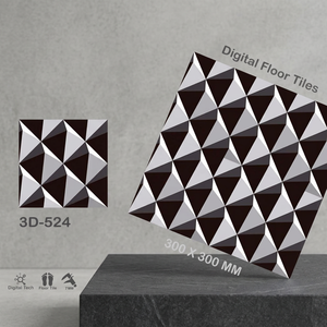 Carreaux de sol en céramique Vistaar Brand 300x300mm, finition mate antidérapante, résistants aux acides, antibactériens, carreaux émaillés numériques 12x12 - Product Image 4