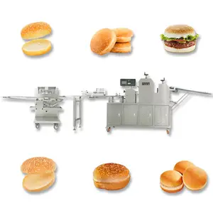 Seny Full Automatic Industrial Bread Bun Making Burger Maker Machine Production Line