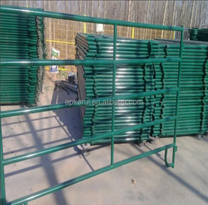 รั้วคอกวัวม้าแบบแผงชุบสังกะสี ขนาด 6 ฟุต 10 ฟุต 12 ฟุต ราคาโรงงาน - Product Image 2