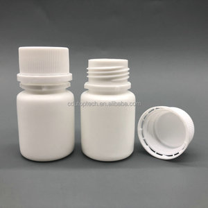Thuốc rỗng dược phẩm <span class=keywords><strong>container</strong></span> 20ml 30ml HDPE Trắng nhựa Pill chai bao bì cho viên nang máy tính bảng bao bì - Product Image 1