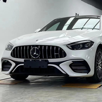 Kit de style C63 AMG de haute qualité pour Mercedes Benz Classe C W206 C300 22-24, mise à niveau de l'adaptation, pare-chocs avant, capot, garde-boue, jupes latérales