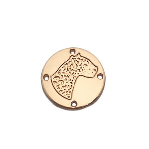 Etiqueta <span class=keywords><strong>de</strong></span> moda personalizada redonda grabada logotipo <span class=keywords><strong>de</strong></span> la <span class=keywords><strong>marca</strong></span> cosiendo etiquetas <span class=keywords><strong>de</strong></span> metal para la <span class=keywords><strong>ropa</strong></span> - Product Image 3