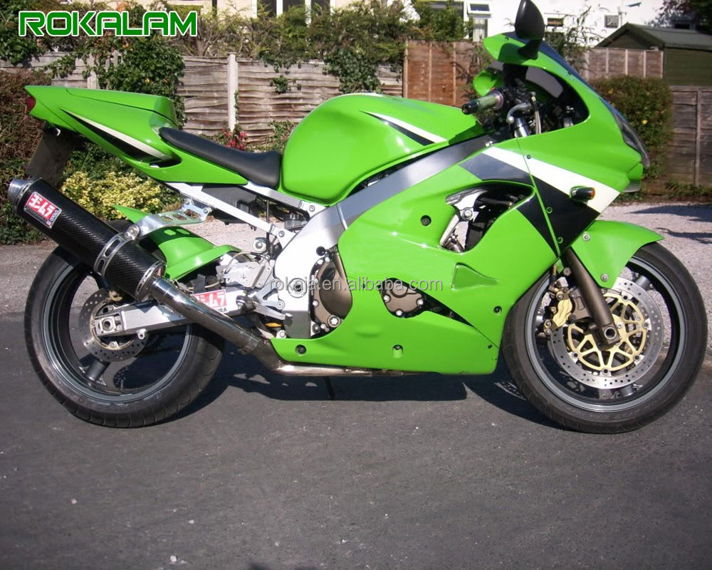 ABS Plastic Fairings for Kawasaki ZX9R 02 03 - ROKALAM