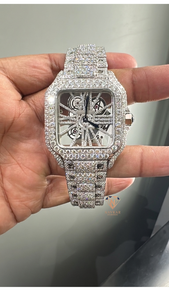 Wholesale Supply Luxury Moissanite <b>Diamond</b> <b>Watch</b> with Fashion Jewelry <b>Watch</b> Gift for Him Available For Sale - Product Image 1