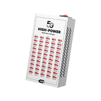 Estación de Carga USB para Teléfono de 20/30/40/50/80/100 Puertos, 200W 400W, Adaptador de Corriente, Cargador Rápido para Teléfono 17 16 15 14 Pro Max