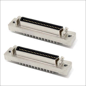 ขั้วต่อ HPCN แบบ 50 พิน ตัวเมีย และซ็อกเก็ตแบบ DIP แนวตั้ง MDR 50 พิน สำหรับ PCB ระยะพิทช์ 1.27 มม. สำหรับการใช้งาน SCSI 50 พิน - Product Image 4