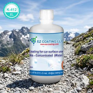 73.EZ Coating LLC K412 Concentré de revêtement céramique pour surface automobile Protection hydrophobe à base d'eau - Product Image 1
