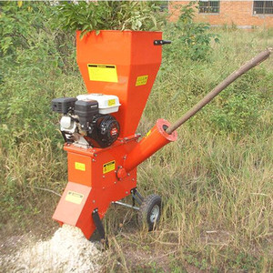 Penghancur cabang bergerak Dorong Tangan 6,5hp, penghancur hutan anggrek pertanian, penghancur sedotan kayu - Product Image 4
