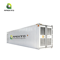 Vente en gros usine : Conteneur de refroidissement liquide 2,4 MW, centre de données refroidi par eau 420 emplacements pour Antminer Hydro Miner S19/S21/S23hyd