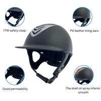 Venta caliente Casco de equitación de lujo Casco de deporte dual personalizado de alta calidad Hecho de material ABS + EPS Certificado CE