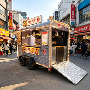 Coffee Truck <b>Trailer</b> Bakery Bubble Tea Food Truck Mobile Spain Churros <b>Trailer</b> Snack Food Truck Food Truck Pizza - Product Image 2