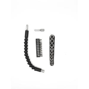 Jeu de tournevis à tige flexible Js-0210, embout hexagonal en acier, accessoire de perceuse magnétique, kit d'outils combinés - Product Image 5