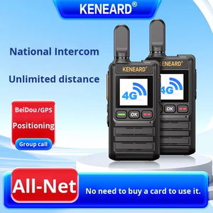 Station <span class=keywords><strong>de</strong></span> base GSM 4G POC mondiale, double commutation automatique, audio HD, pour affaires/extérieur, avec positionnement et prévisions météo, 2W KE-218 - Product Image 3