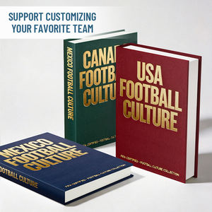 Caja de Libros Falsos Personalizada para la Copa Mundial de Fútbol 2026, Exclusiva para Zonas de Aficionados, Accesorios de Exhibición y Almacenamiento para Coleccionistas - Product Image 3