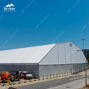 Chống nổ công nghiệp lều tạm thời nhà kho hội thảo cấu trúc rõ ràng span đa giác Vải lều - Product Image 6