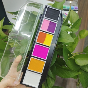 XD 6 couleurs marqueurs au néon enfants à base d'eau visage corps peinture Palette Festival intégral femme dames adulte Art peinture - Product Image 2