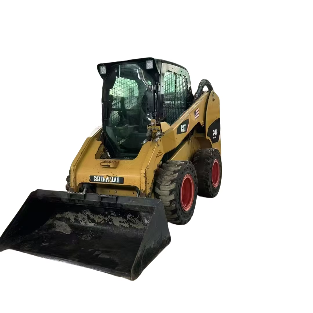 Подержанный погрузчик CAT246c с бортсом, низкая цена, 249, 262 погрузчик, 2 тонны, низкая цена, CAT 246 246D 246C 246D3 249D3