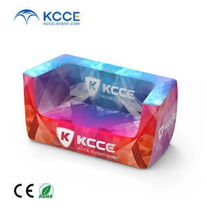 無料デザインと3Dインフレータブル家具アームチェアラウンジ、空気注入式チェア、屋外インフレータブルソファ、ポータブルファストエアソファオットマン - Product Image 3