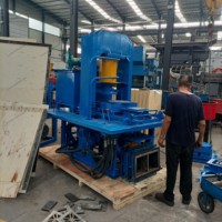 Machine à briques emboîtables standard, machine à briques en plastique, machine à briques en poudre minérale pour le recyclage des déchets plastiques
