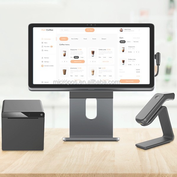 Nice Design 10 Inch 13 Inch Touch All in One Android Pos Device Tablet Pos with Magnetic Stand