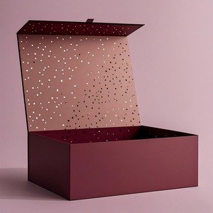 <b>Magnetic</b> <b>gift</b> <b>box</b> with logo packaging <b>box</b>, customizable according to needs - Product Image 6