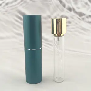 5ml 10ml 15ml 20ml flacon pulvérisateur de parfum de voyage flacon pulvérisateur en verre Portable en Aluminium flacon pulvérisateur Oral en Aluminium