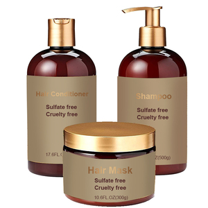 Anti-chute de cheveux pellicules marque privée bio soins capillaires huile de croissance shampooing huile d'argan maroc traitement à la kératine kit de soins à l'air - Product Image 2