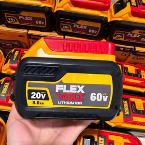 Аккумулятор Dewalt 60V MAX XR 9Ah DCB210, высокопроизводительный литий-ионный аккумулятор для мощных беспроводных инструментов - Product Image 3
