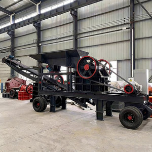 Frantoio a mascelle <span class=keywords><strong>mobile</strong></span> compatto per ghiaia e costruzioni, frantoio primario cingolato per oro 20-40t/h con motore AC, marca Haotuo - Product Image 3