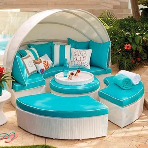 Chaise longue d'extérieur créative pour balcon, canapé <span class=keywords><strong>de</strong></span> loisirs en métal, imperméable et résistant aux UV, pour hôtel, piscine panoramique, combinaison <span class=keywords><strong>de</strong></span> chaises inclinables <span class=keywords><strong>de</strong></span> luxe pour <span class=keywords><strong>jardin</strong></span> en PE - Product Image 2