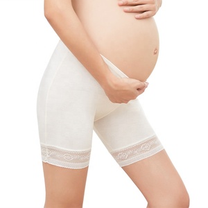 848 # Modal femmes taille basse <span class=keywords><strong>grossesse</strong></span> caleçon doux dentelle pantalon ourlet culotte confortable vêtements de maternité - Product Image 4