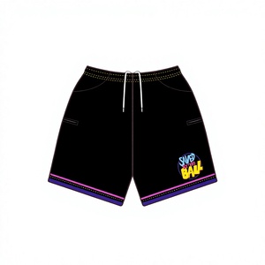 Pantaloncini da softball retrò personalizzati a 6 tasche in microfibra elasticizzata in 4 direzioni - Product Image 4
