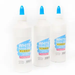 ZF343 Wholesale Non-Beracun Putih dan Transparan Slime Lem Pemasok Aksesoris Slime