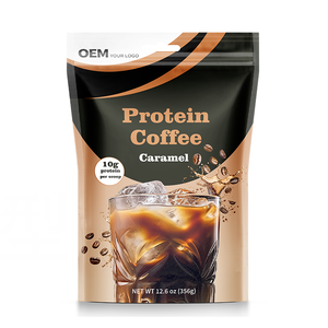 Café Espresso Orgánico en Polvo con Alto Contenido de Proteína de Suero, Fórmula y Empaque Personalizados, Venta al Por Mayor OEM - Product Image 1