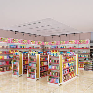 Équipement pour confiserie, <span class=keywords><strong>pharmacie</strong></span>, supermarché, rayonnages de présentation pour magasin, utilisés dans les magasins - Product Image 5