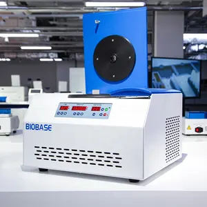 Biobase Centrifuge Lab Tabletop LCD pantalla a color de alta velocidad Máquina centrífuga refrigerada