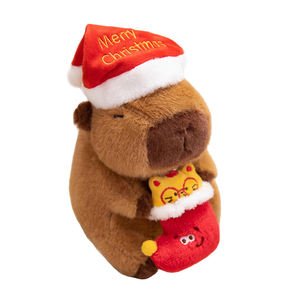 Venta al por mayor de Navidad carpincho muñeco de peluche animal de peluche garra máquina de juguete - Product Image 1