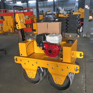 เครื่องอัดสั่นสะเทือนแบบถังคู่1ตัน2ตัน3ตันเครื่องอัดยางมะตอยดีเซลไฮดรอลิก - Product Image 5